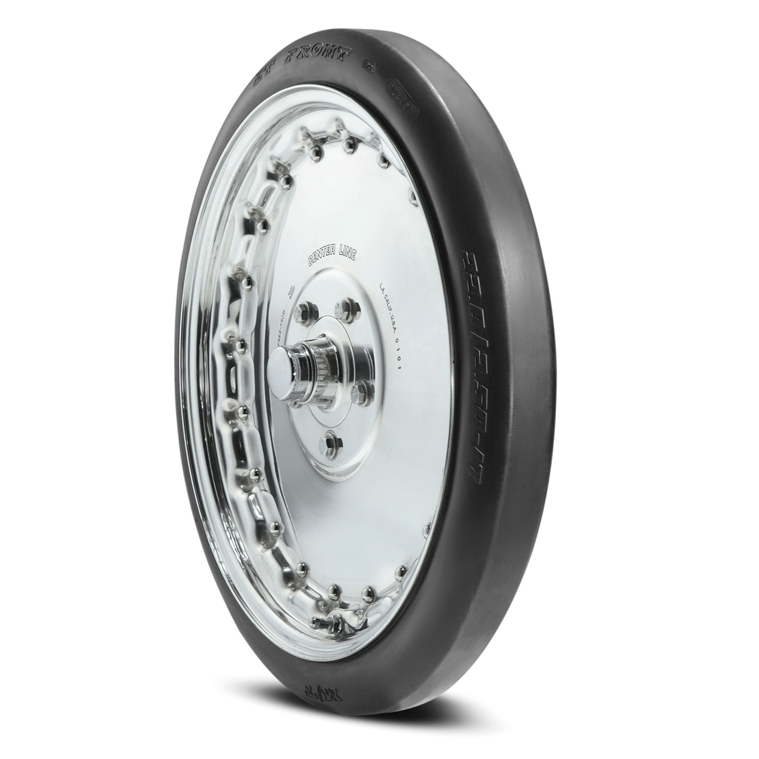 Mickey Thompson 250910 - ET Drag Front Tire 22.0/2.5-17 90000093231