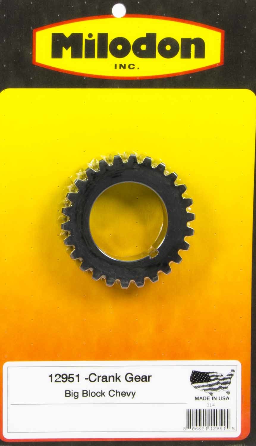 Milodon 12951 - Timing Crank Gear - Billet Steel -  Gear Drive - Big Block Chevy - Each