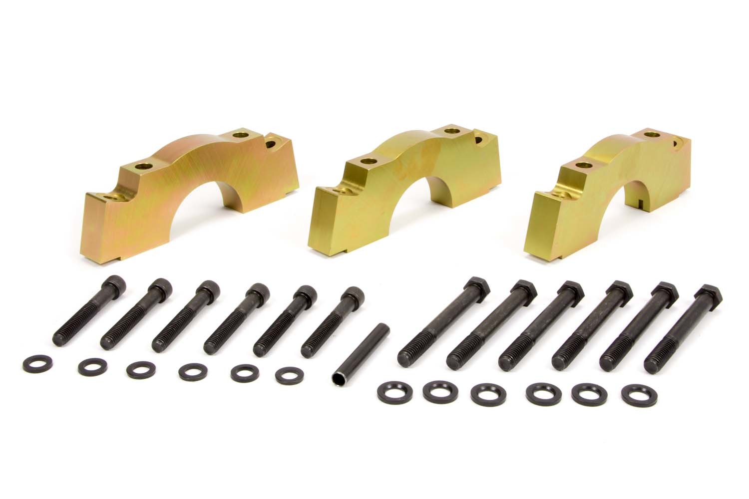 Milodon 11180 - Main Cap - 4-Bolt - Rear - Splayed Bolts - Ductile Iron - 400 Journal - Small Block Chevy - Kit
