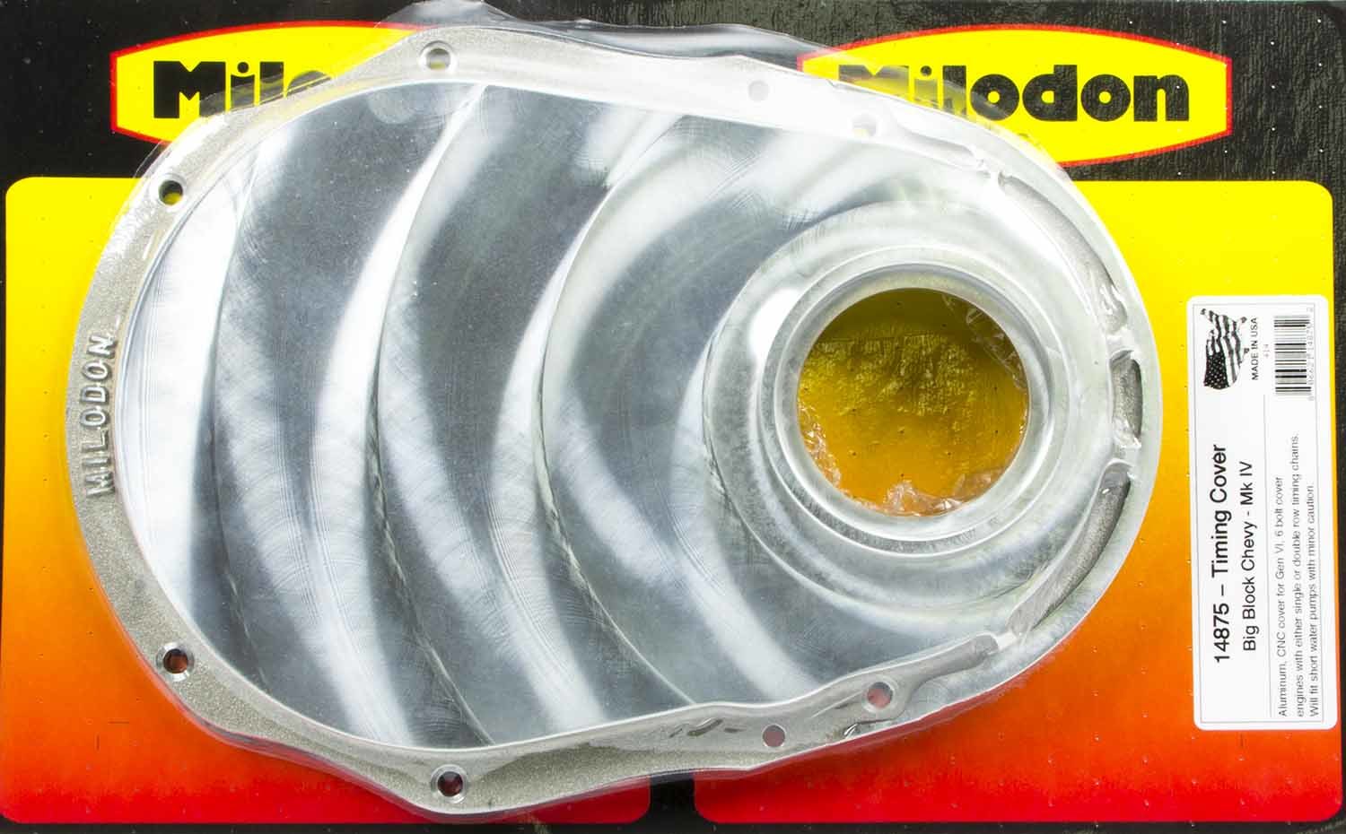 Milodon 14875 - BBC Gen VI Aluminum Timing Cover