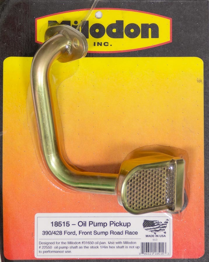 Milodon 18515 - Oil Pump Pick-Up for 31650 Oil Pan Milodon 18515 - Oil Pump Pick-Up for 31650 Oil Pan