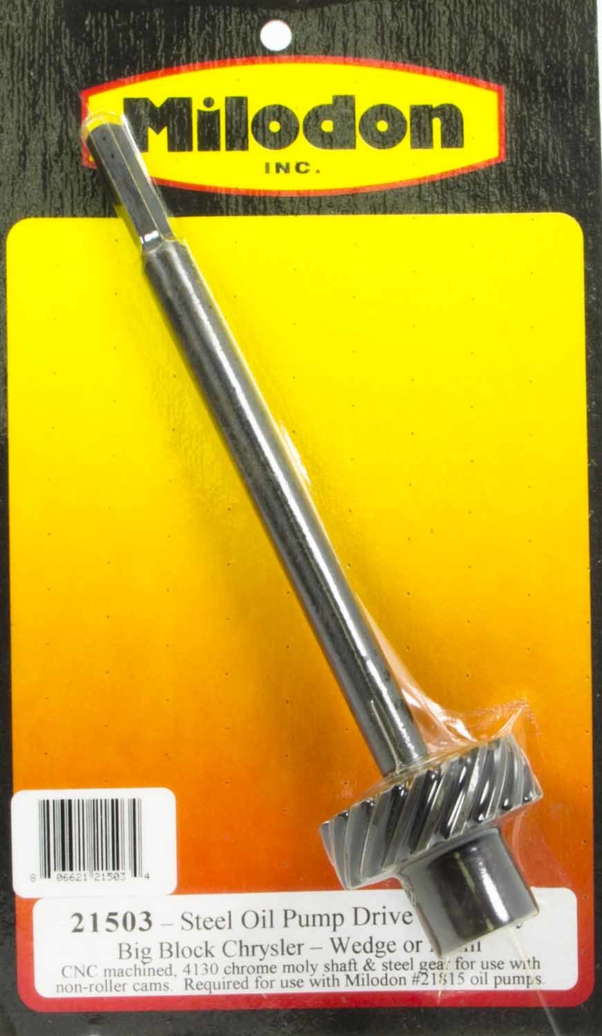 Milodon 21503 - BBM Steel Oil Pump Drive Gear