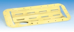 Milodon 32000 - Windage Tray - Louvered - Steel - Cadmium - Center / Rear Sump - Mopar B / RB-Series / 426 Hemi - Each