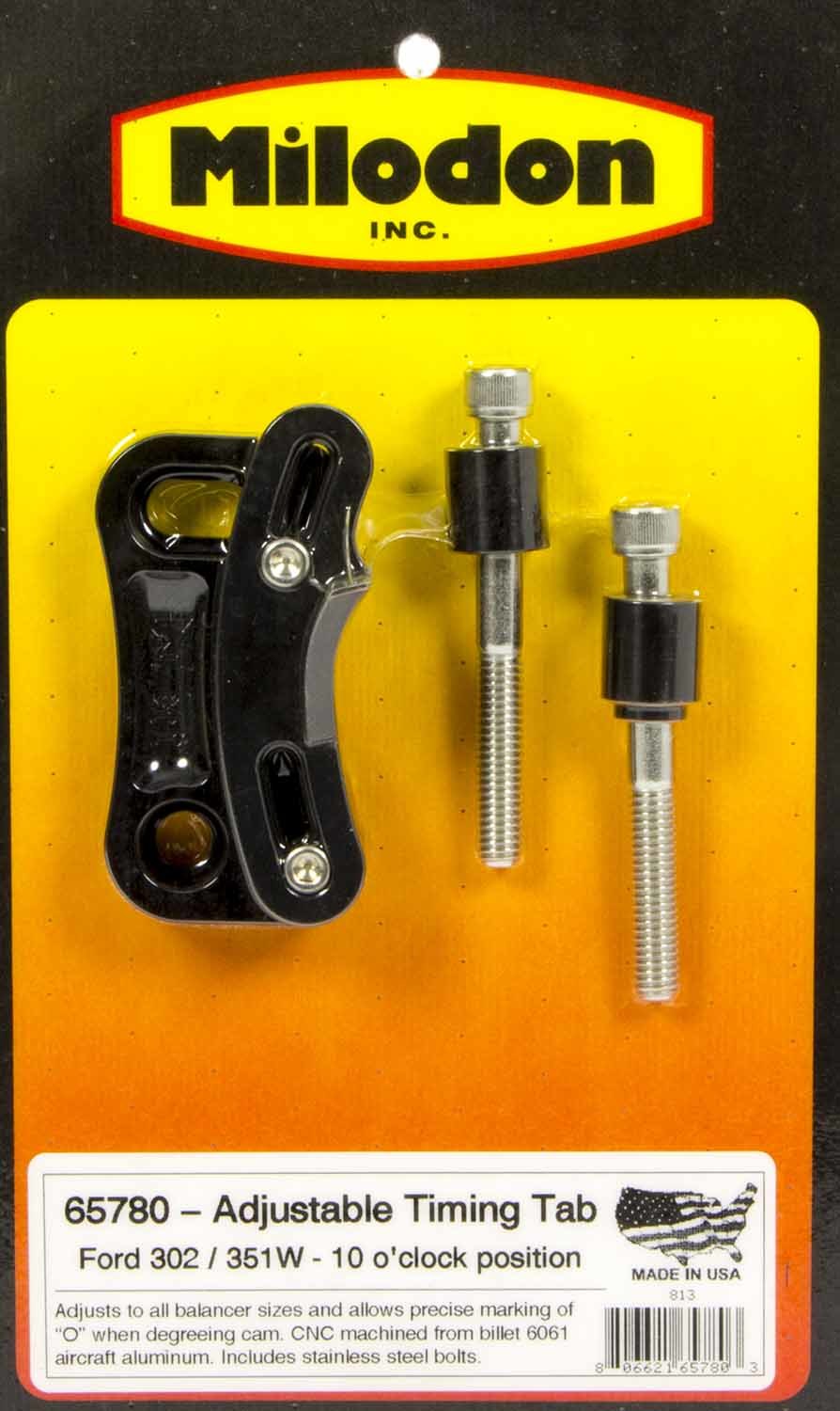 Milodon 65780 - SBF Timing Pointer - 302-351W 10 O'Clock Milodon 65780 - SBF Timing Pointer - 302-351W 10 O'Clock