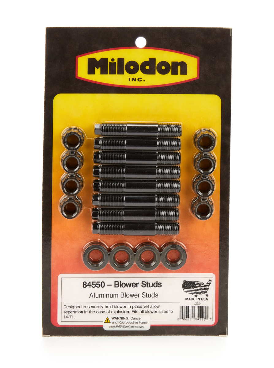 Milodon 84550 - Aluminum Blower Studs