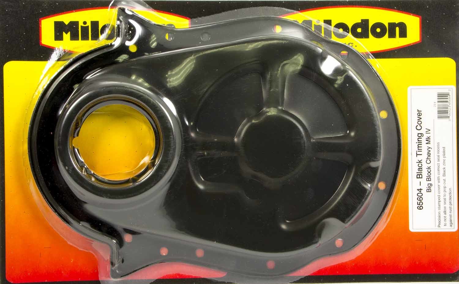 Milodon 65604 - BBC Timing Cover - Black