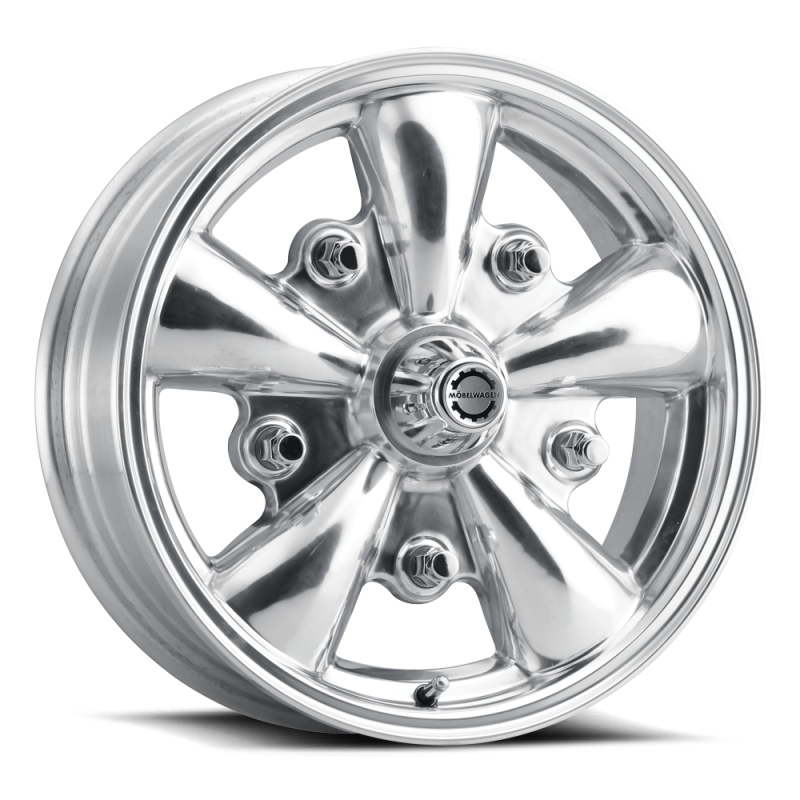 Mobelwagen MW-720P-55520+14 - MW-720P Das Jager 15x5.5in / 5x205 BP / 14mm Offset / 173mm Bore - Polished Wheel