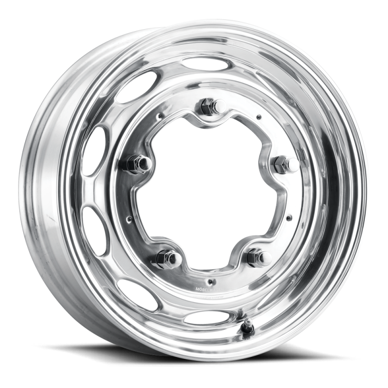 Mobelwagen MW-520P-54520+34 - MW-520P Interceptor 15x4.5in / 5x205 BP / 34mm Offset / 156mm Bore - Polished Wheel Mobelwagen MW-520P-54520+34 - MW-520P Interceptor 15x4.5in / 5x205 BP / 34mm Offset / 156mm Bore - Polished Wheel