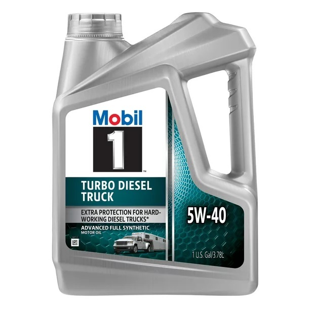Mobil 1 MOB127097-1 - 5w40 Turbo Diesel Oil 1 Gallon