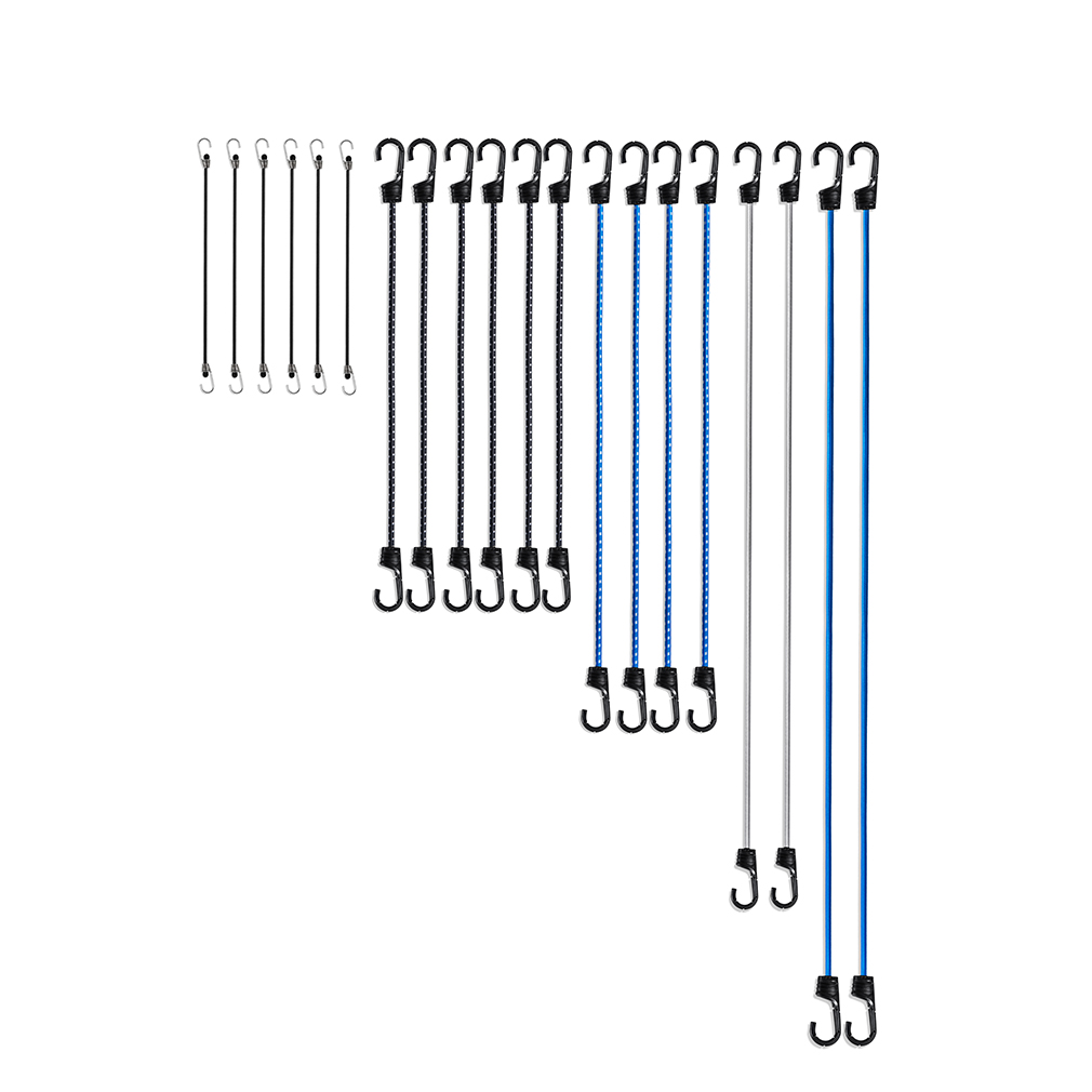 Mishimoto BNRTC-BNG-28 - Borne Off-Road 28 Piece Bungee Cord Set Mishimoto BNRTC-BNG-28 - Borne Off-Road 28 Piece Bungee Cord Set