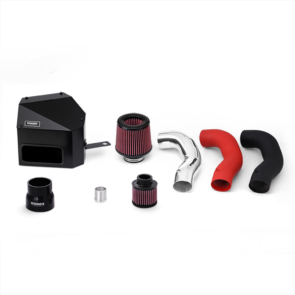 Mishimoto MMAI-MK7-15WRD - 15-16 VW Golf/GTI 1.8L/2.0L Performance Air Intake Kit - Wrinkle Red