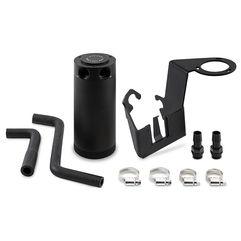 Mishimoto MMBCC-350Z-03PBE - 03-06 Nissan 350Z / 04-07 Infiniti G35 VQ35DE PCV-Side Direct Fit Catch Can Kit Mishimoto MMBCC-350Z-03PBE - 03-06 Nissan 350Z / 04-07 Infiniti G35 VQ35DE PCV-Side Direct Fit Catch Can Kit