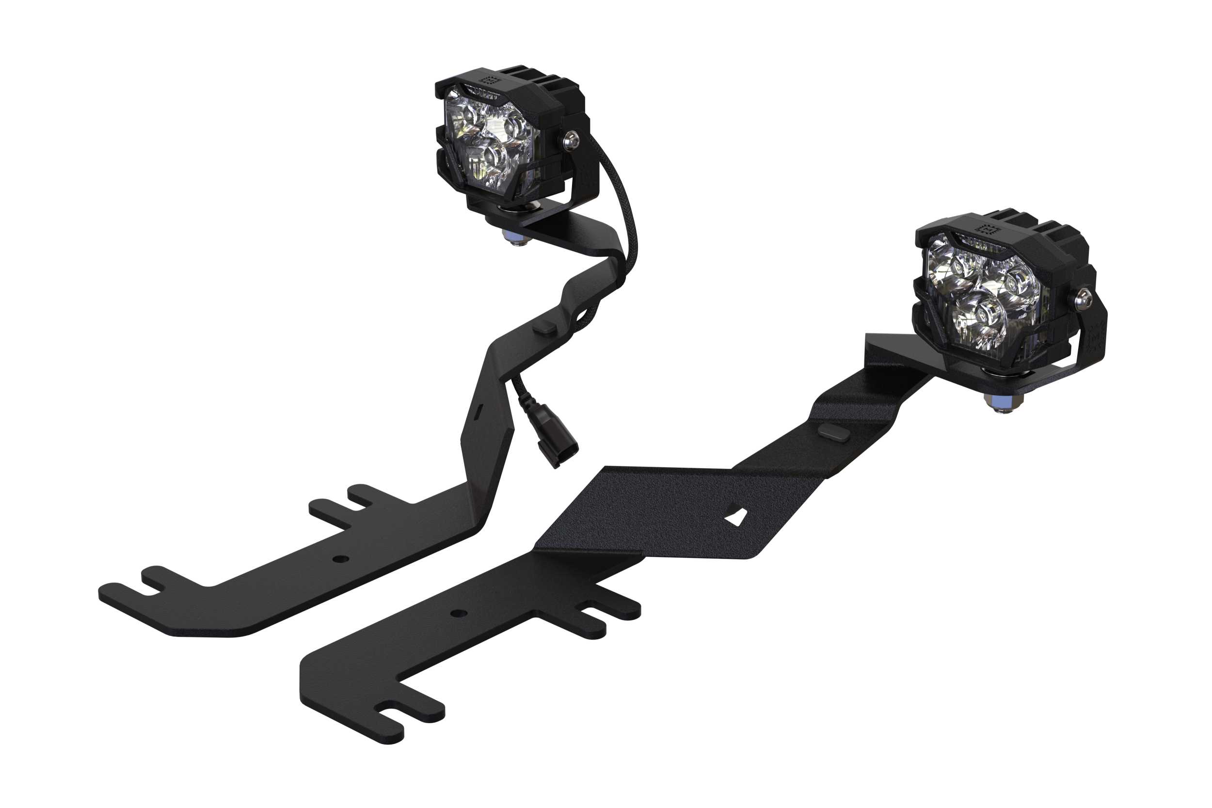 Morimoto BAF039 - Ditch Light Brackets: Super Duty (17-22 / Set)