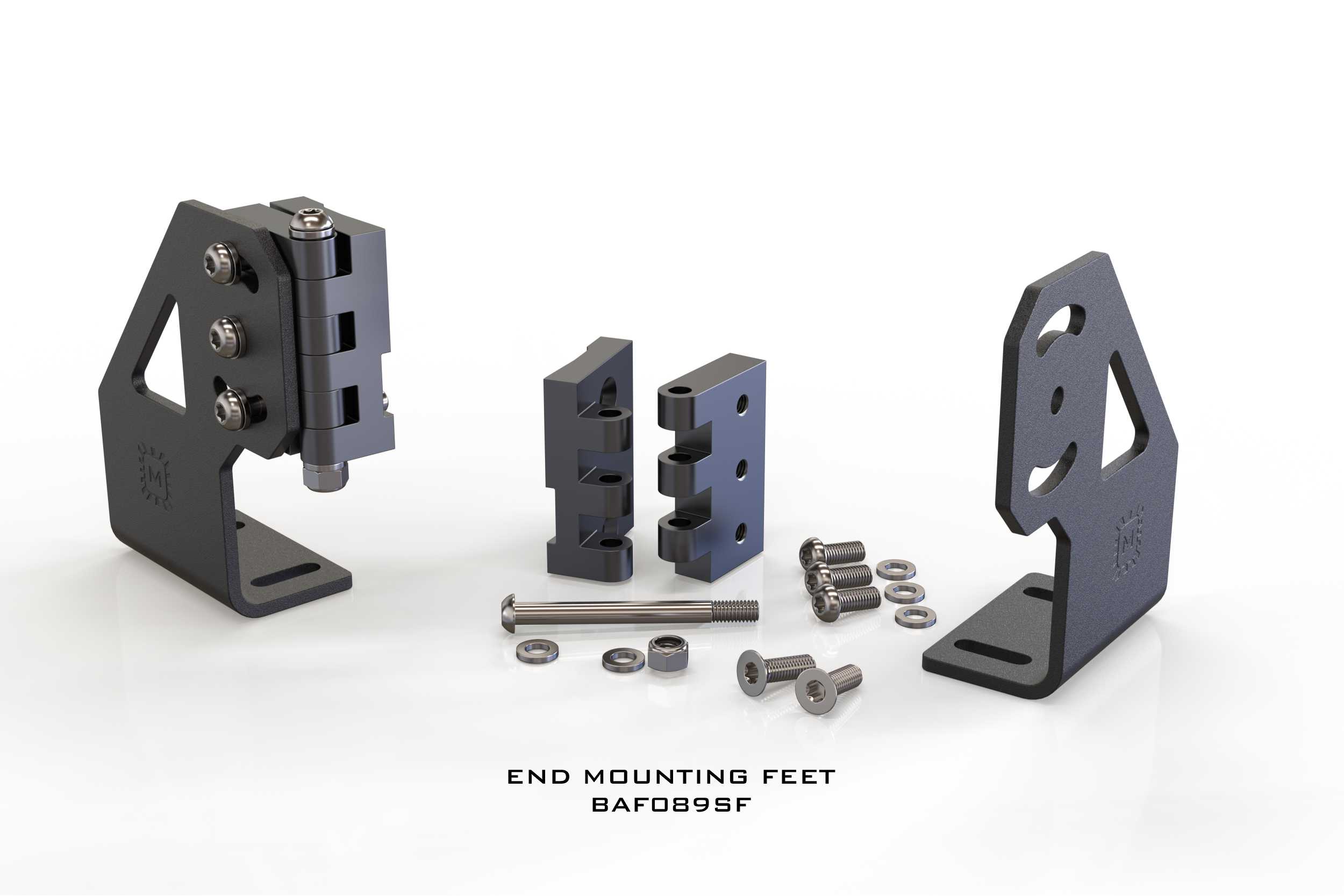 Morimoto BAF089SF - BigBanger: Bar-End Mounting Feet (Set)