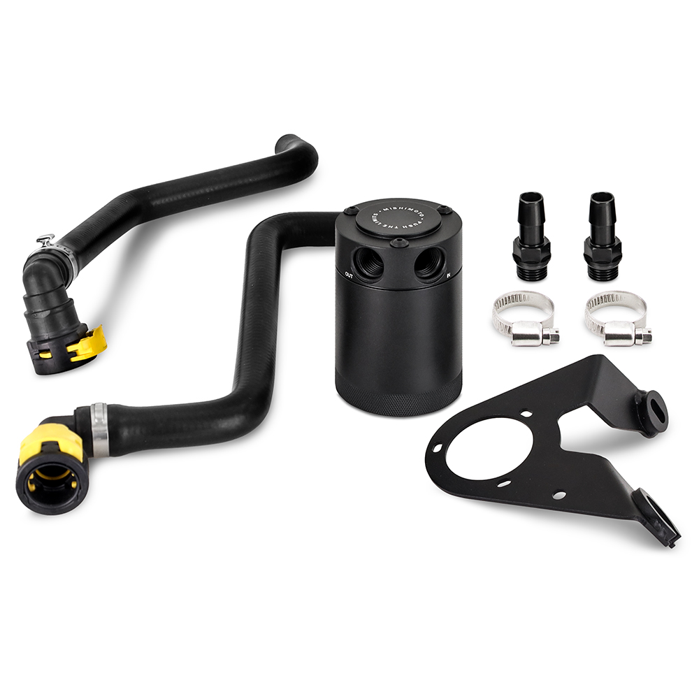 Mishimoto MMBCC-BR27-21P - 2021+ Ford Bronco (2.7t) Baffled Oil Catch Can - PCV Side Mishimoto MMBCC-BR27-21P - 2021+ Ford Bronco (2.7t) Baffled Oil Catch Can - PCV Side