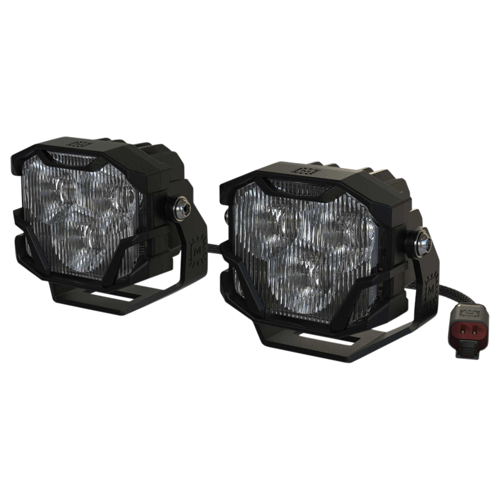 Morimoto BAF011 - 4B HXB LED PODS SAE WIDE/WHITE SET