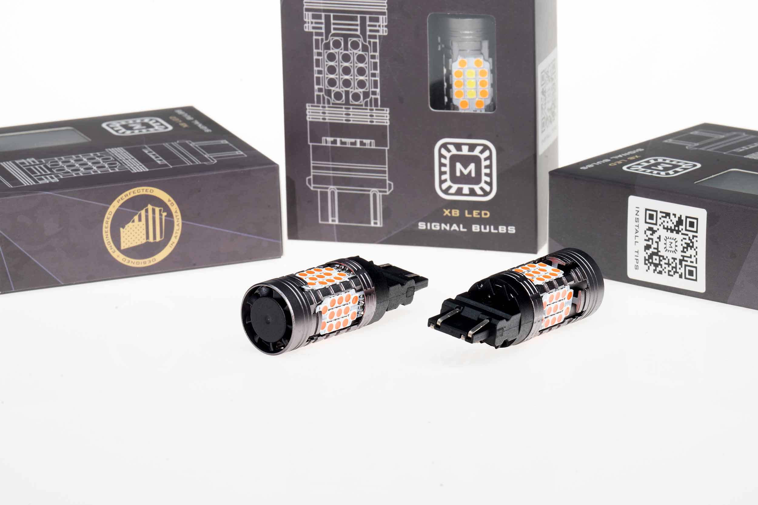 Morimoto LED419 - 4257: XB LED Bulbs (Red / Set)