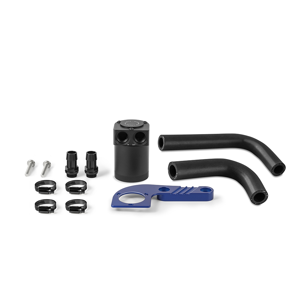 Mishimoto MMBCC-F80-15CSMB - 15-20 BMW F8X M3/M4 Baffled Oil Catch Can - San Marino Blue Mishimoto MMBCC-F80-15CSMB - 15-20 BMW F8X M3/M4 Baffled Oil Catch Can - San Marino Blue
