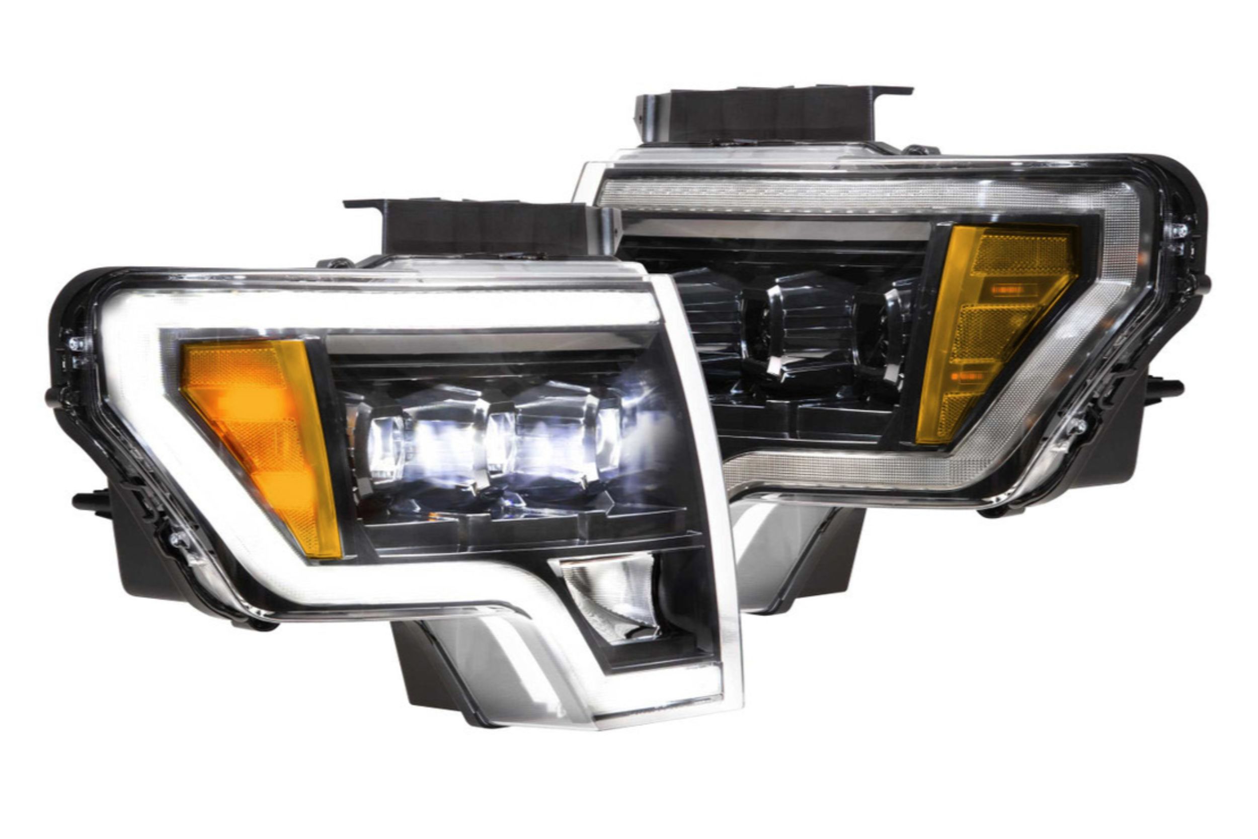 Morimoto LF506-ASM - XB LED Headlights: Ford F-150 (09-14 / White DRL / Set)