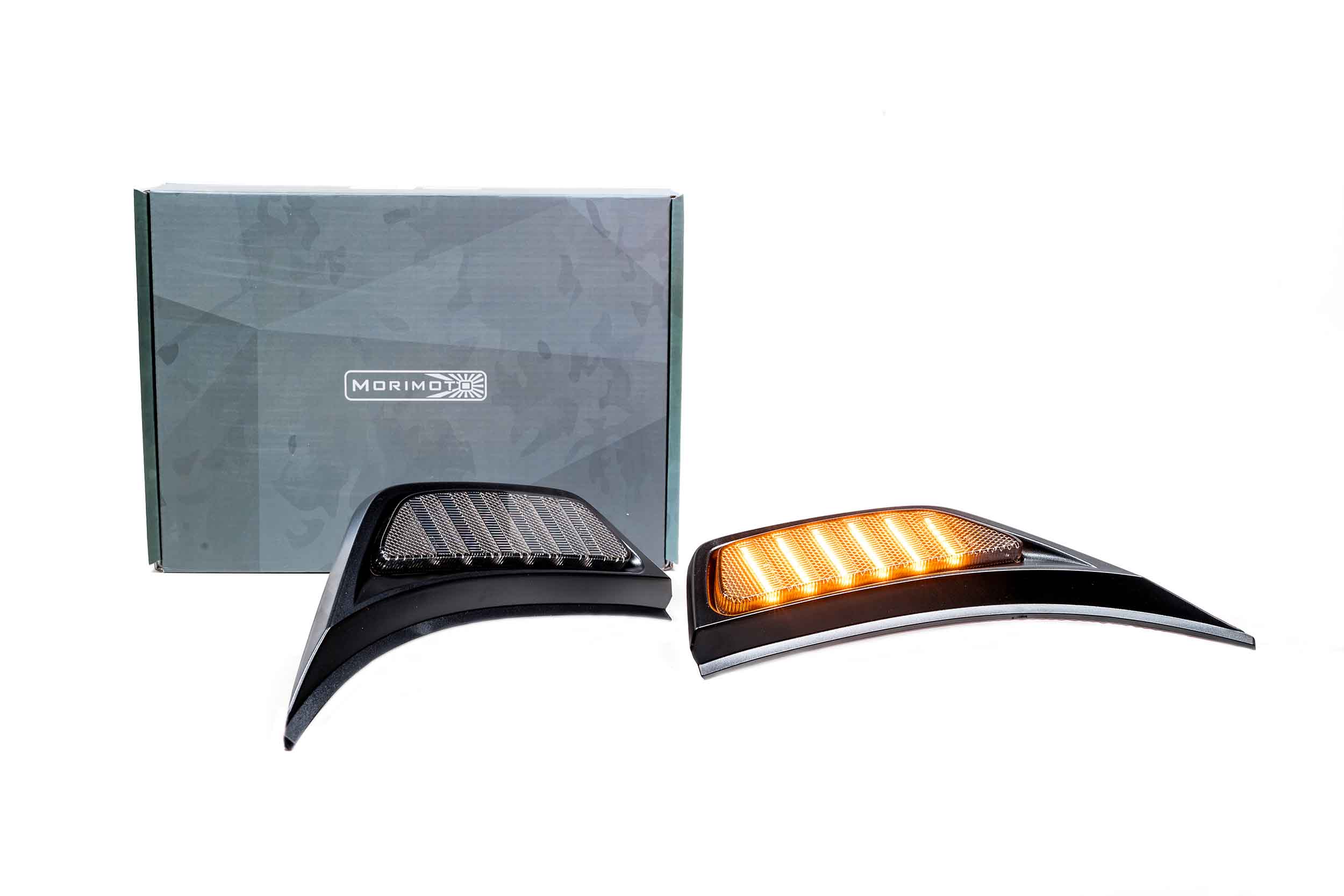 Morimoto LF210447 - XB LED Side Markers: Jeep JL / JT (18+ / Side Vent / Set)
