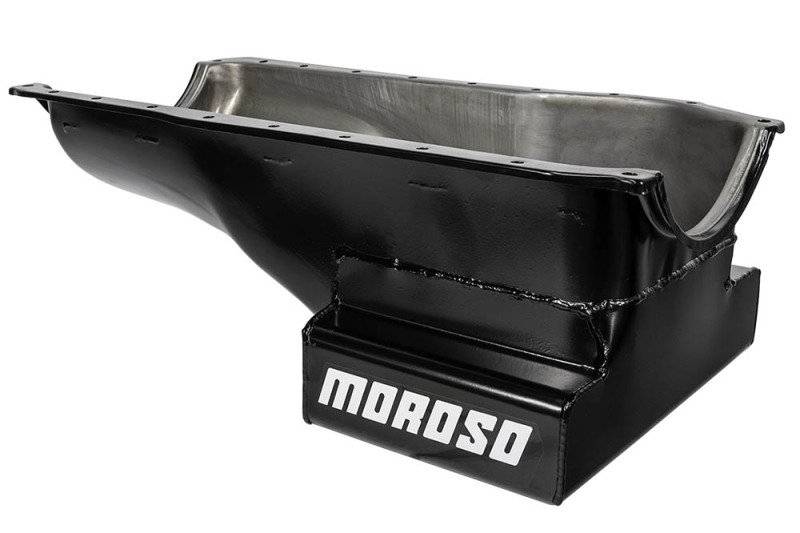 Moroso 20558 - Ford 351C/351M (w/Front Sump) Kicked Out Wet Sump 7qt 8in Steel Oil Pan Moroso 20558 - Ford 351C/351M (w/Front Sump) Kicked Out Wet Sump 7qt 8in Steel Oil Pan