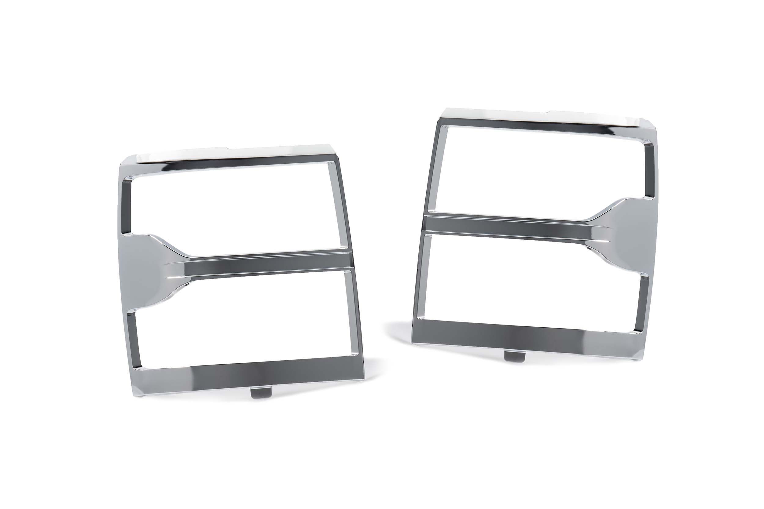 Morimoto LF543.C - XB LED Headlight Trim Bezels: LF543 (Chrome / Set)
