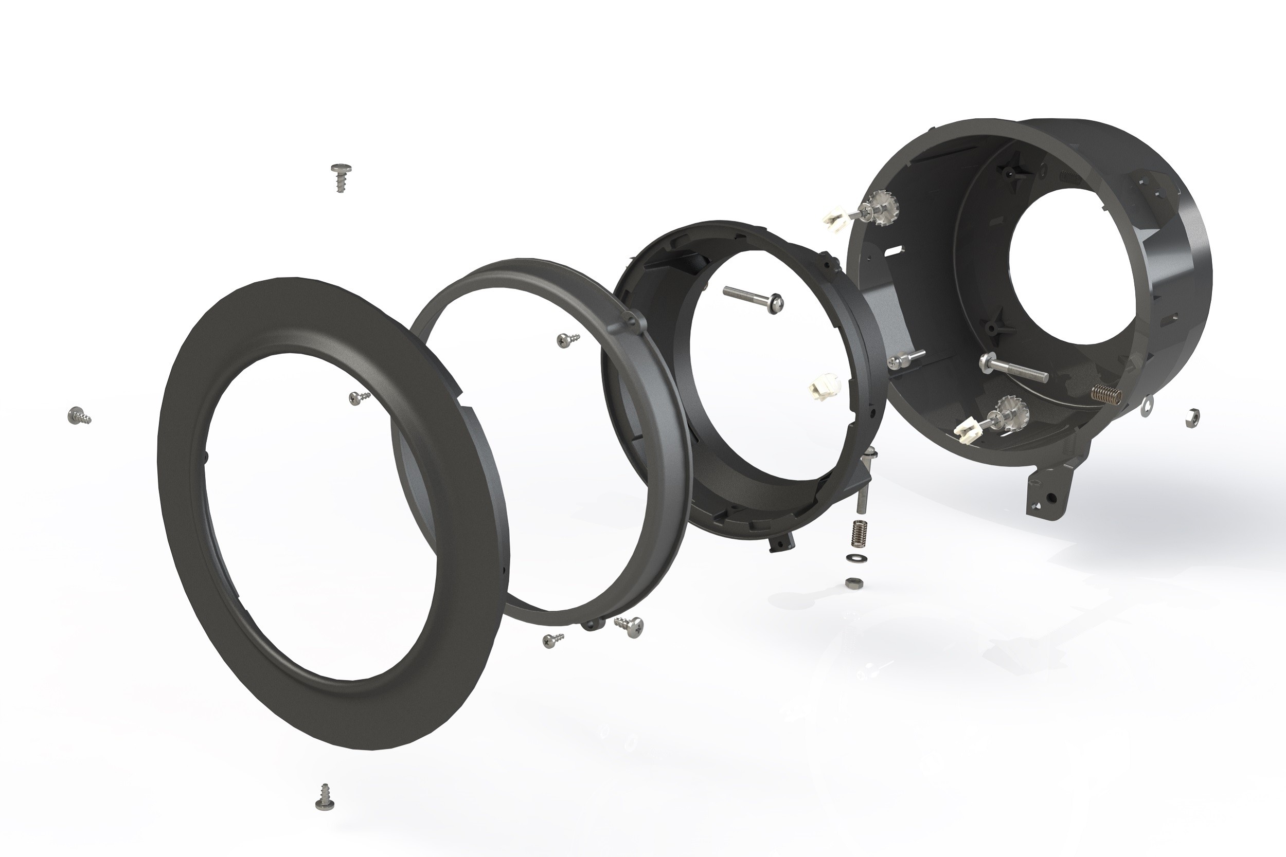 Morimoto LF630 - 7in Headlight Adapters: Jeep JL / JT (Set)