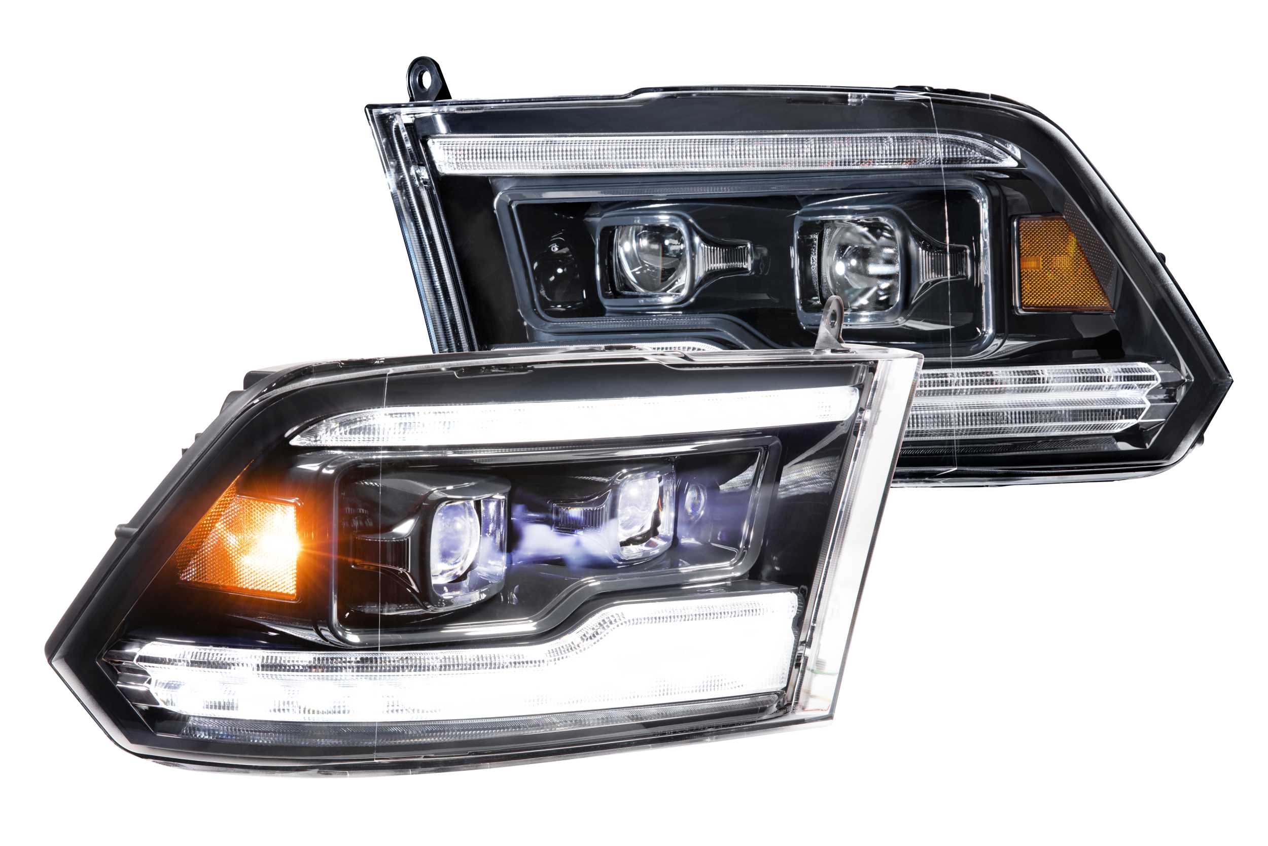 Morimoto LF520-ASM - XB LED Headlights: Dodge Ram (09-18 / White DRL / Set)