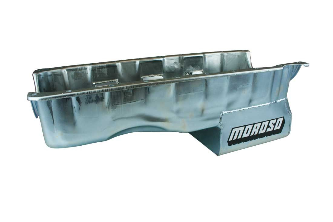 Moroso 20414 - BBC Gen 5 Gen 6 8in Deep Windage Tray (No Scraper) Oil Pan