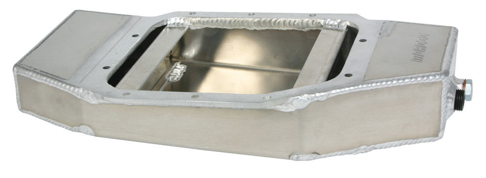 Moroso 20975 - Nissan SR20 RWD Road Race Baffled Wet Sump 4.75qt Stock Depth Aluminum Oil Pan