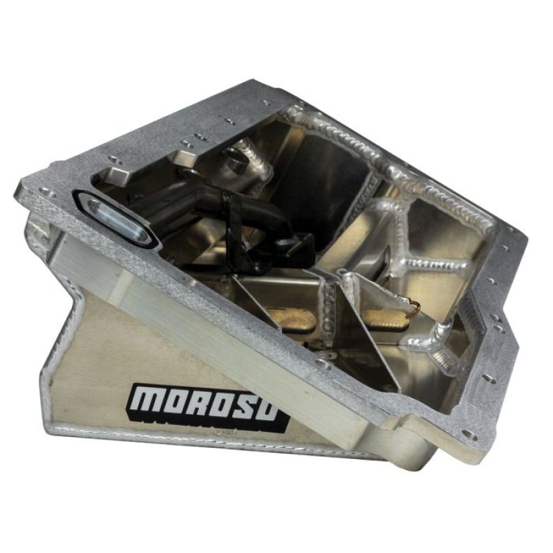 Moroso 21005 - GM Ecotec Circle Track Sprint Car Aluminum Oil Pan