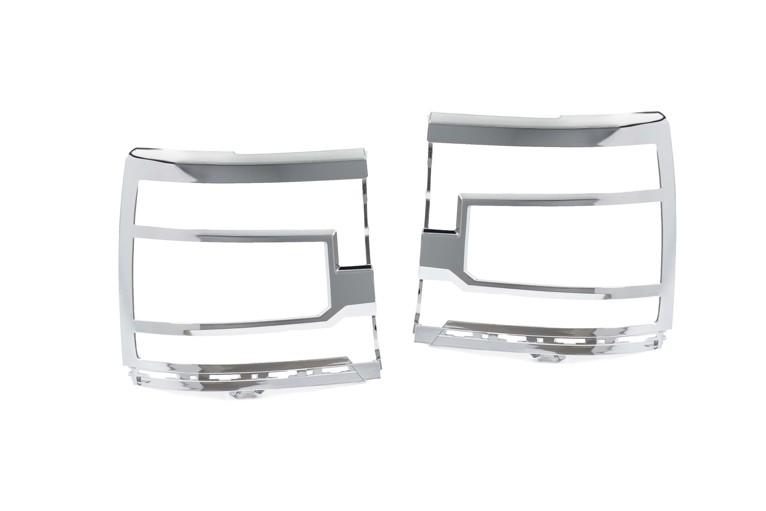 Morimoto LF542.C - XB LED Headlight Trim Bezels: LF542 (Chrome / Set)