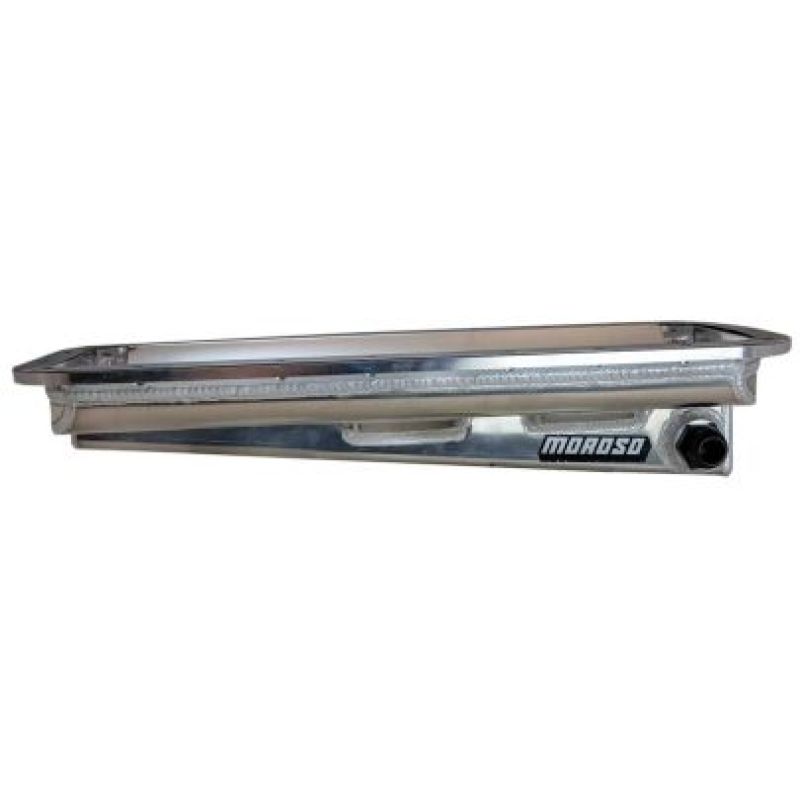 Moroso 20039 - Chrysler Hemi (Incl BAE/Keith Black/JP-1 Funny Car) External Wet Sump -16AN Aluminum Oil Pan