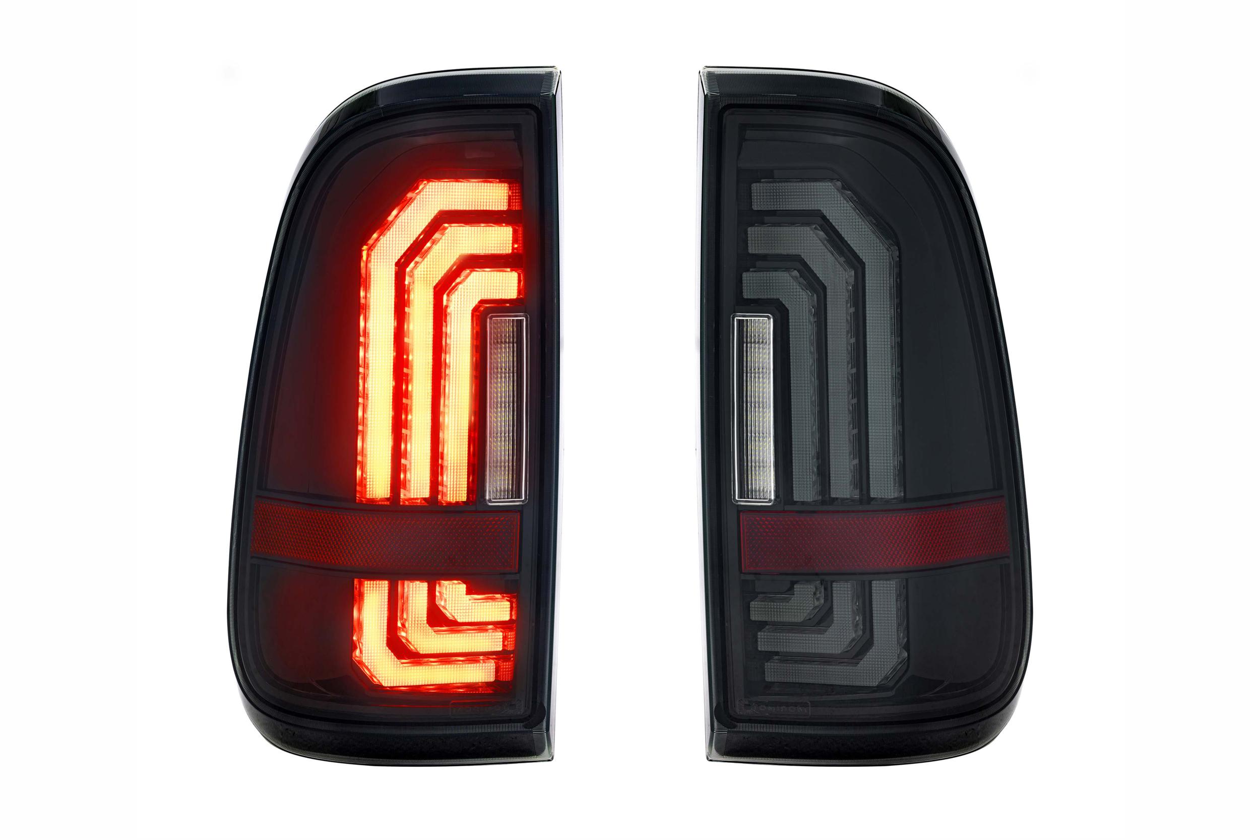 Morimoto LF733 - XB LED Tail Lights: Ford Super Duty (99-16 / Smoked Lens / Set)