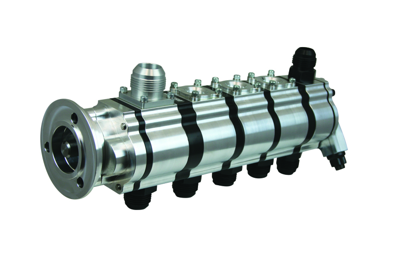 Moroso 22315 - Procharger 5 Stage Dry Sump Oil Pump - Tri-Lobe - V-Band Clamp - 1.200 Pressure