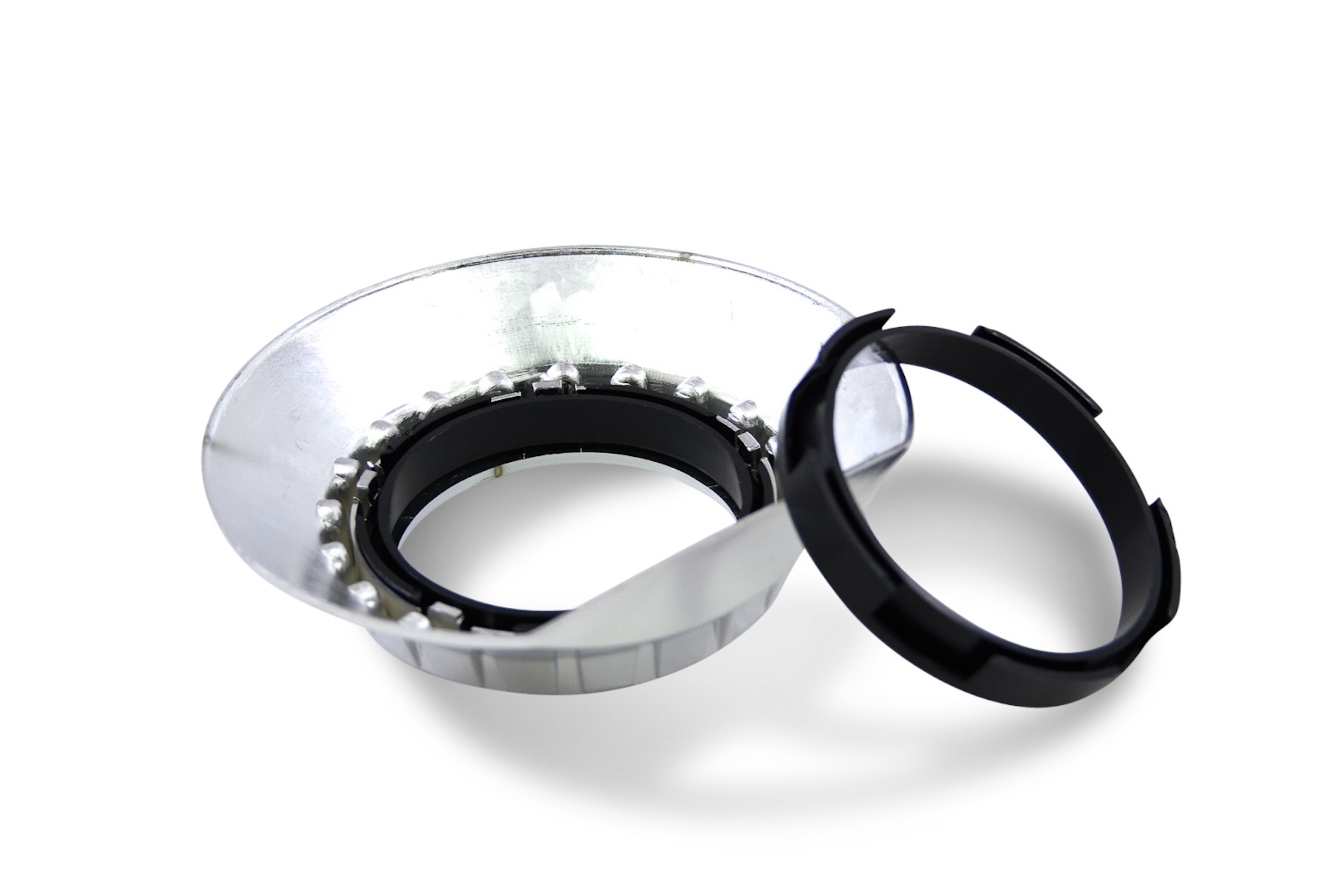 Morimoto S60 - Projector Shroud Centric Rings: Mini H1 Morimoto S60 - Projector Shroud Centric Rings: Mini H1
