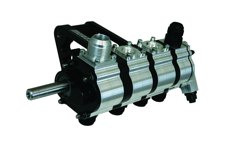 Moroso 22414 - T3 Series 4 Stage Dry Sump Oil Pump - Tri-Lobe - Dual Mount - 1.200 Pressure Moroso 22414 - T3 Series 4 Stage Dry Sump Oil Pump - Tri-Lobe - Dual Mount - 1.200 Pressure
