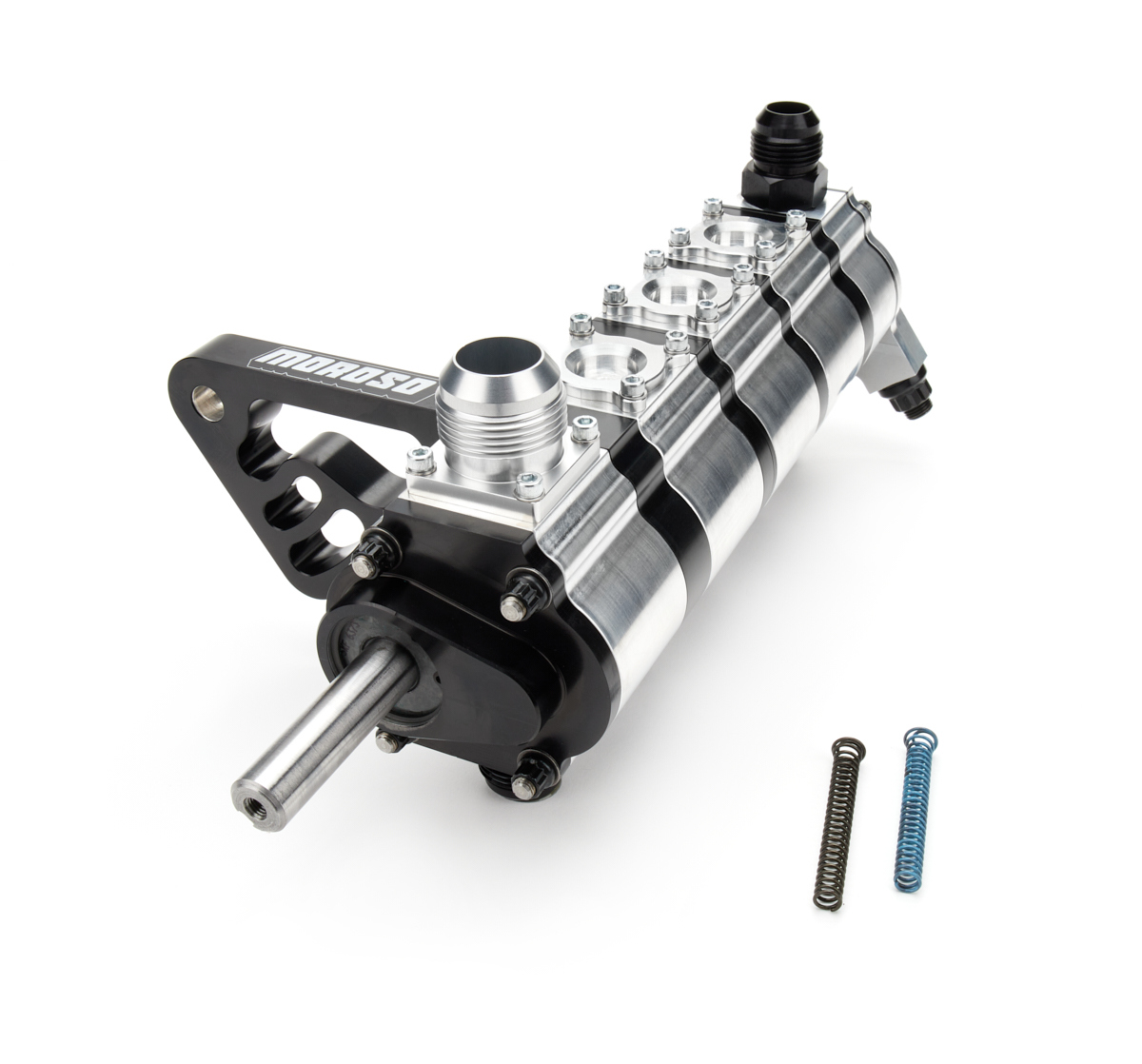 Moroso 22345 - T3 Series 5 Stage Dry Sump Oil Pump - Tri-Lobe - Left Side - 1.200 Pressure