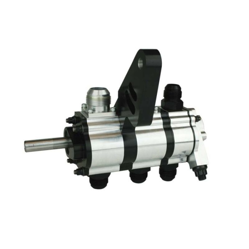 Moroso 22373 - Tri Lobe Right Side Motor Plate Mount 3 Stage Fuel Pump Drive 1.200 Dry Sump Pump
