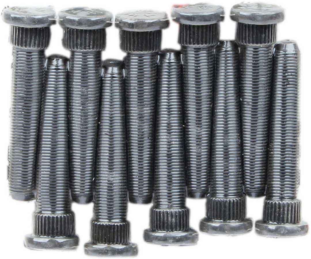 Moser Engineering 8010 - Wheel Stud Kit (10) 1/2-20 x 3 w/.625 Knurl