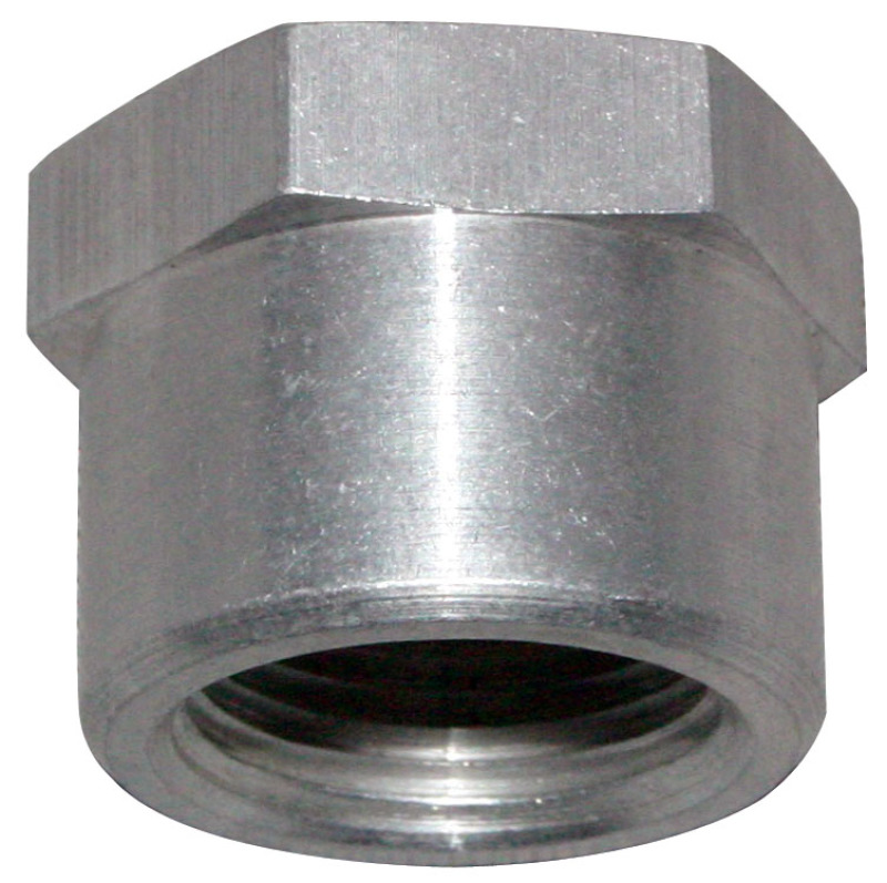 Moroso 22728 - 3/4in NPT Female Weld-On Bung - Aluminum - Single Moroso 22728 - 3/4in NPT Female Weld-On Bung - Aluminum - Single