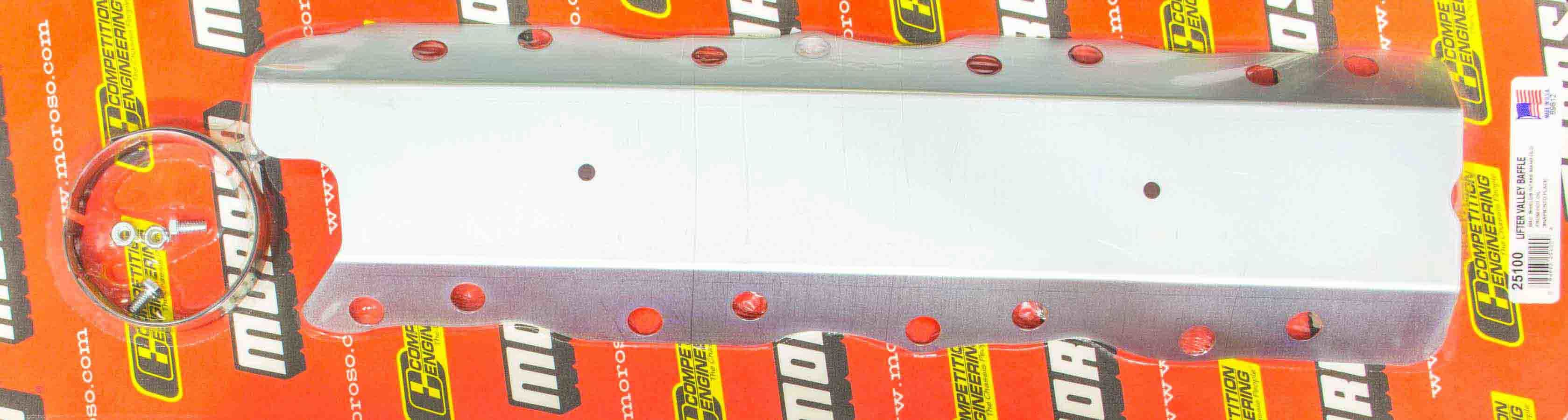 Moroso 25100 - Chevrolet Big Block Lifter Valley Oil Baffle Moroso 25100 - Chevrolet Big Block Lifter Valley Oil Baffle