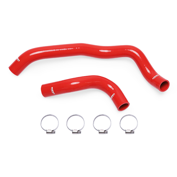 Mishimoto MMHOSE-4RUN40-10RD - 10-16 Toyota 4Runner 4.0L V6 Red Silicone Hose Kit
