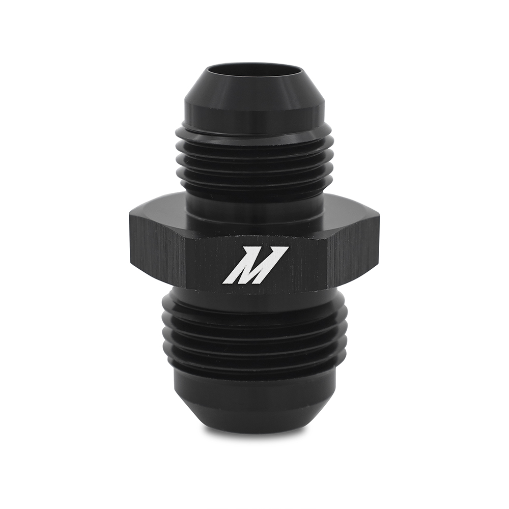 Mishimoto MMFT-RED-0608 - Aluminum -6AN to -8AN Reducer Fitting - Black