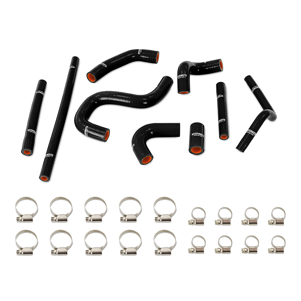 Mishimoto MMHOSE-4RUN34-96HHRBK - 96-02 Toyota 4Runner 3.4L (w/ Rear Heater) Silicone Heater Hose Kit - Black Mishimoto MMHOSE-4RUN34-96HHRBK - 96-02 Toyota 4Runner 3.4L (w/ Rear Heater) Silicone Heater Hose Kit - Black