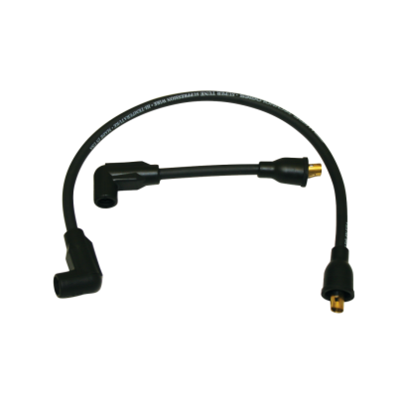 Moroso 27283 - 65-78 Harley-Davidson FL/FX Suppression Core Wire Set - Black