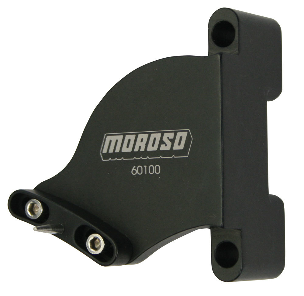 Moroso 60100 - Chevrolet Small Block Timing Pointer - 6.25in - Aluminum