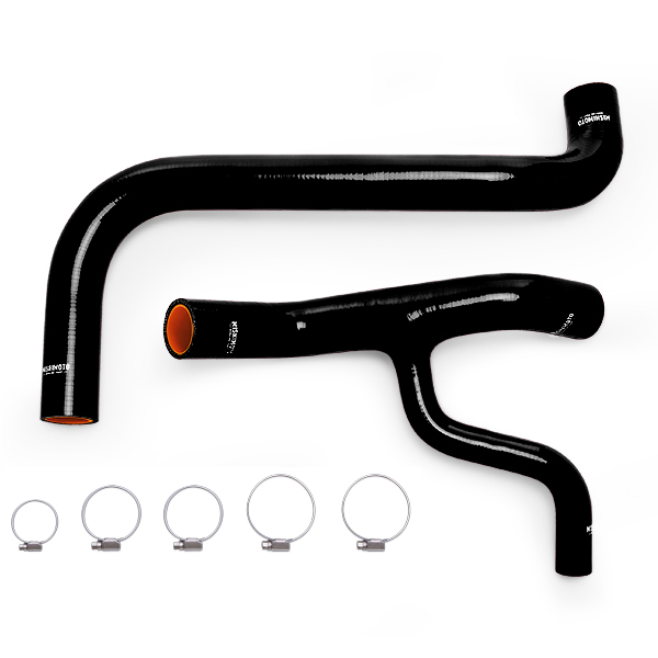 Mishimoto MMHOSE-F46-98BK - 98-04 Ford F-150 4.6L Black Silicone Radiator Hose Kit