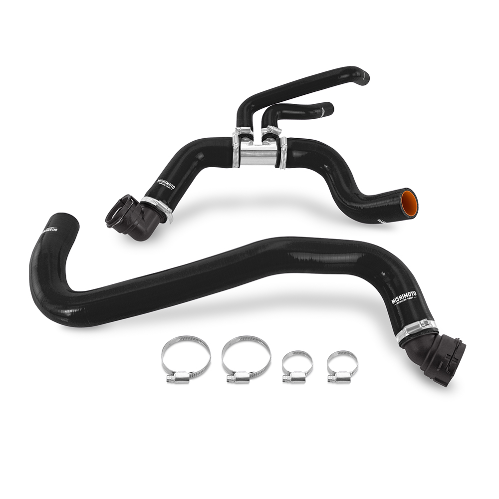 Mishimoto MMHOSE-F50-11BK - 11-14 Ford F-150 5.0L V8 Radiator Hose Kit - Black Mishimoto MMHOSE-F50-11BK - 11-14 Ford F-150 5.0L V8 Radiator Hose Kit - Black