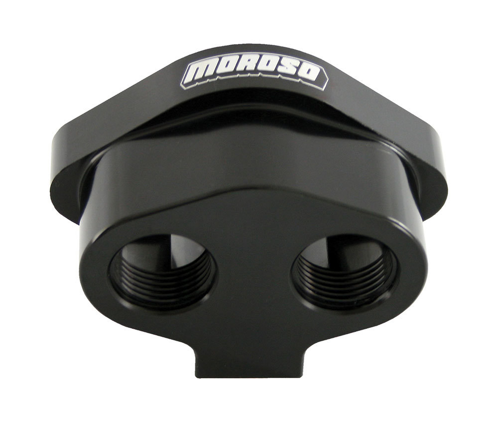 Moroso 63425 - Universal Remote Thermostat Housing - Two -12An Holes on Bottom